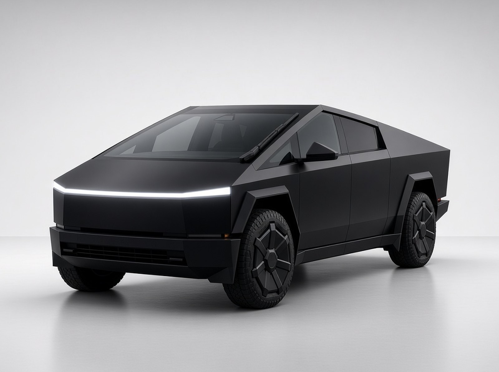 Tesla Cybertruck AWD v černé matné barvě