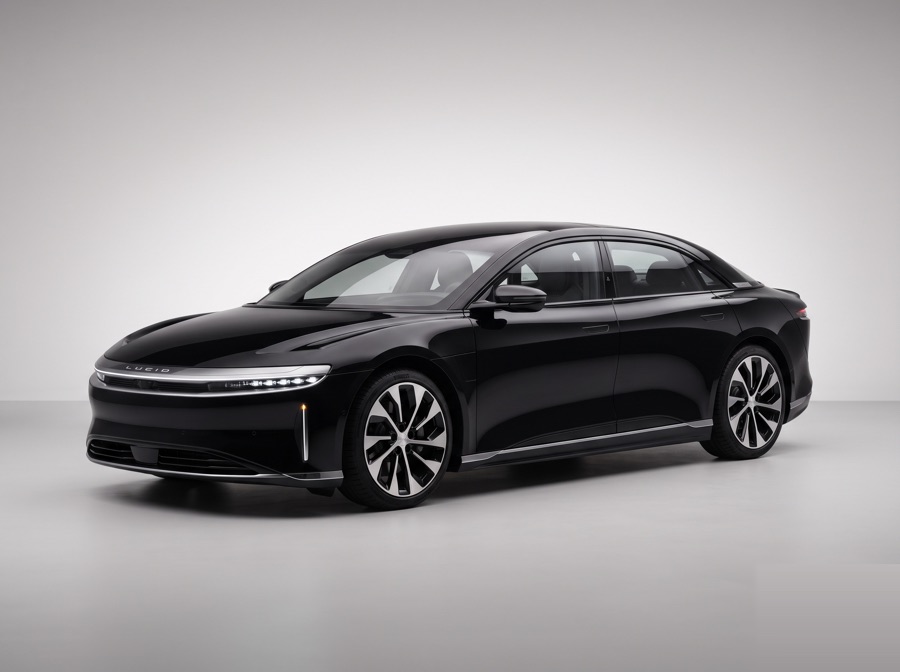 Lucid Air Grand Touring in black